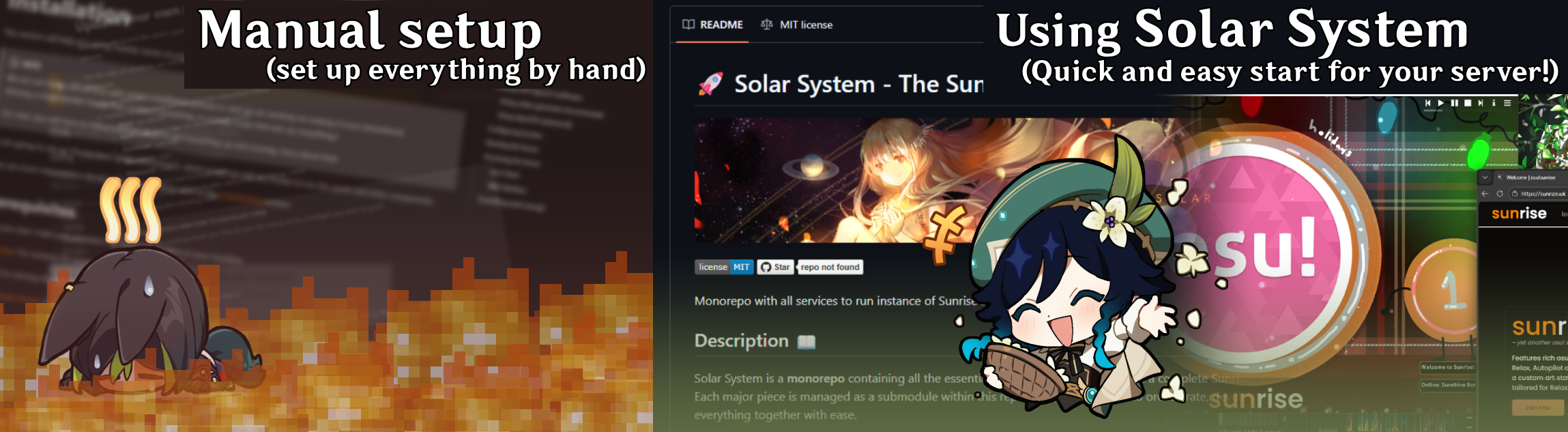 Migration to Solar System from Manual Install